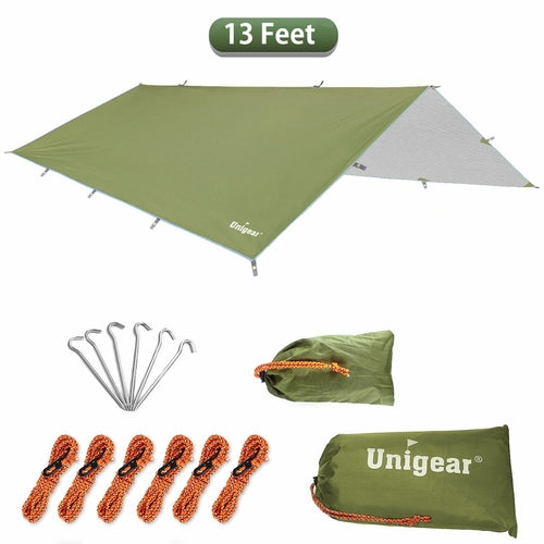 Rainproof Camping Tarp Shelter – Lightweight Waterproof Outdoor Canopy