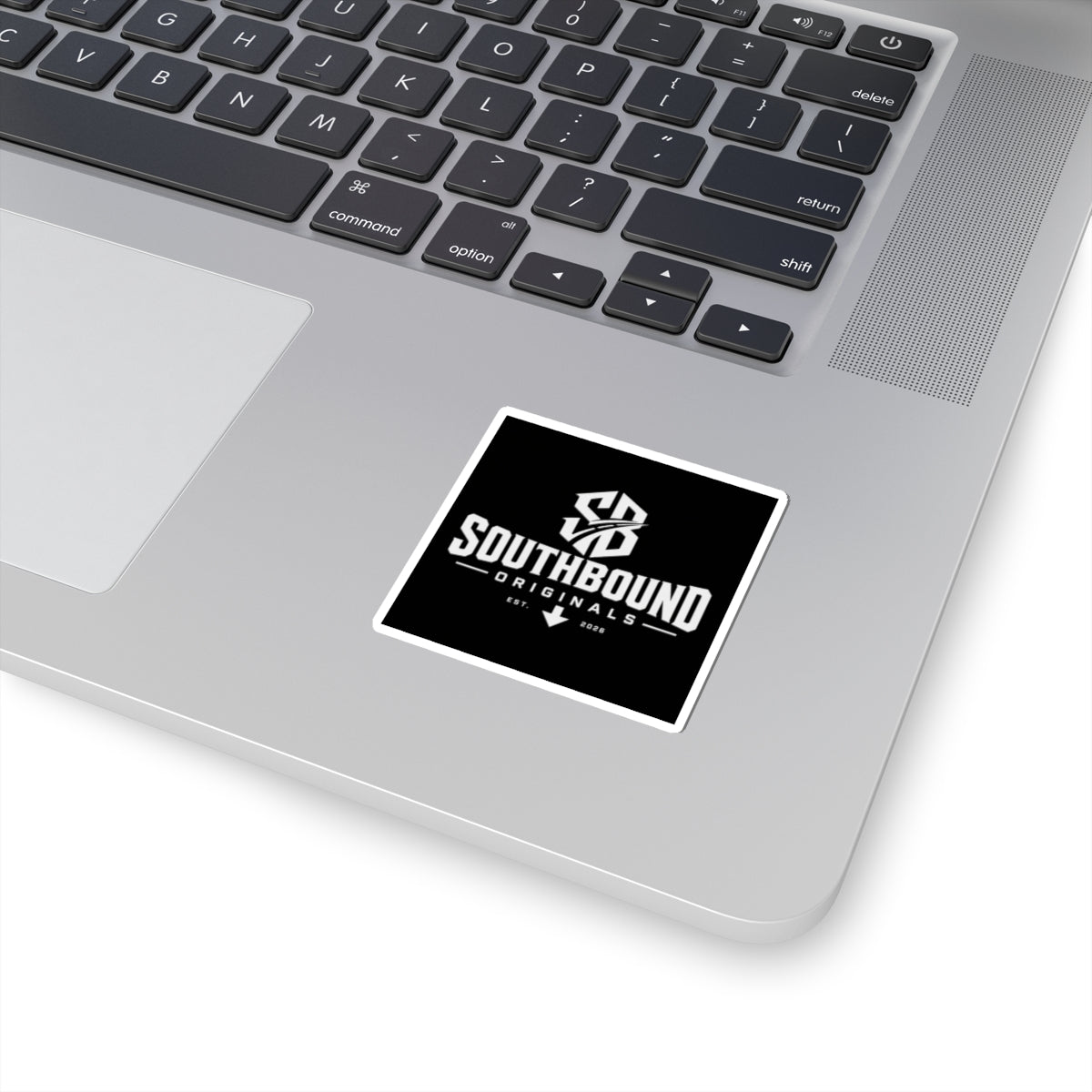 Southbound Originals Logo Sticker — Black Kiss-Cut Laptop Decal