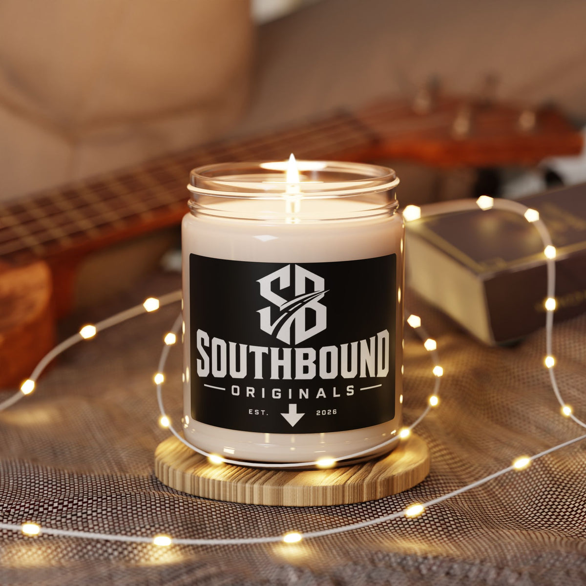 Southbound Originals 9oz Scented Soy Candle — Signature Logo Jar