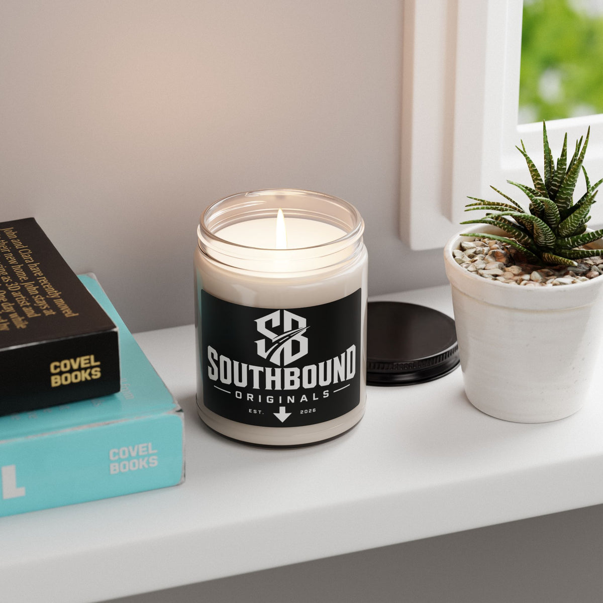 Southbound Originals 9oz Scented Soy Candle — Signature Logo Jar