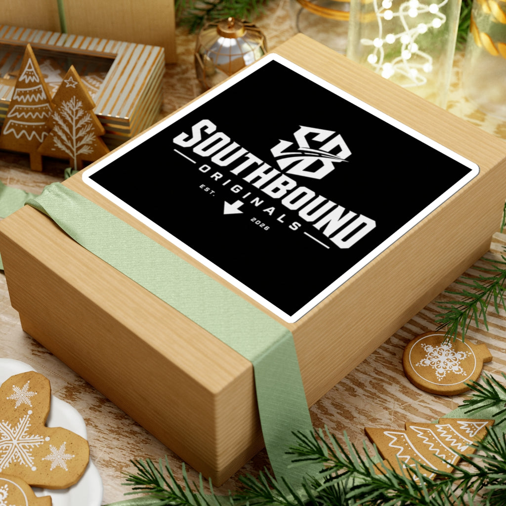 Southbound Originals Logo Sticker — Black Kiss-Cut Laptop Decal