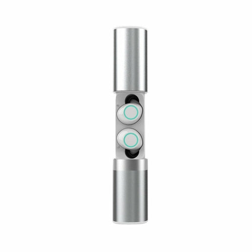 True Twin 2-in-1 Wireless Bluetooth Headphones with Built-In Phone Charger
