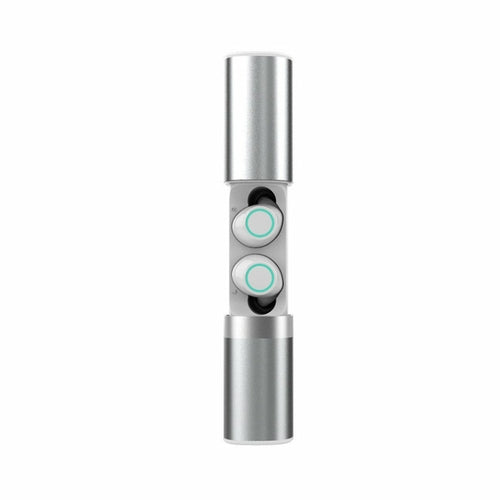 True Twin 2-in-1 Wireless Bluetooth Headphones with Built-In Phone Charger