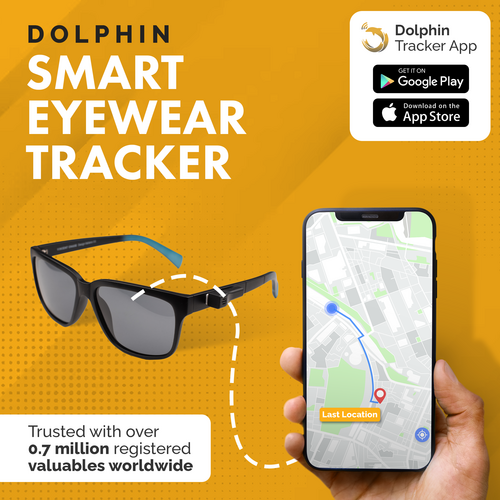 Dolphin Bluetooth Eyewear Finder for Android – GPS Tracker for Glasses