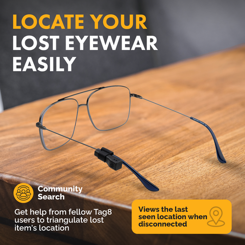 Dolphin Bluetooth Eyewear Finder for Android – GPS Tracker for Glasses