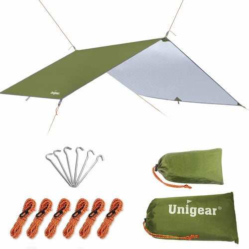 Rainproof Camping Tarp Shelter – Lightweight Waterproof Outdoor Canopy