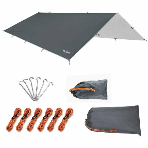 Rainproof Camping Tarp Shelter – Lightweight Waterproof Outdoor Canopy