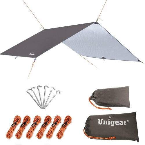 Rainproof Camping Tarp Shelter – Lightweight Waterproof Outdoor Canopy