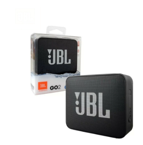 JBL GO 2 Wireless Bluetooth Speaker – IPX7 Waterproof with Built-In Mic