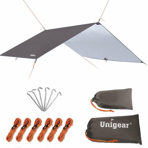Rainproof Camping Tarp Shelter – Lightweight Waterproof Outdoor Canopy