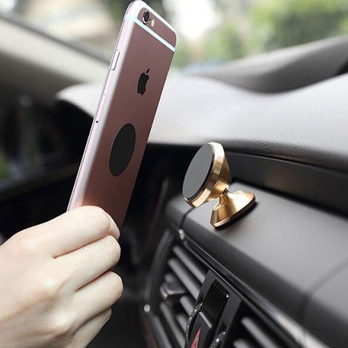 Torras Aluminum Magnetic Car Phone Mount – Center Console Holder