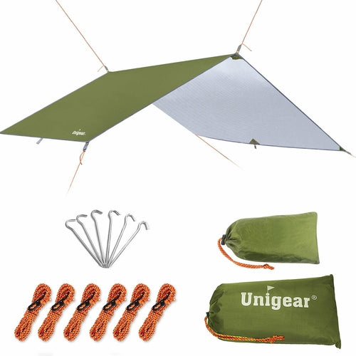 Rainproof Camping Tarp Shelter – Lightweight Waterproof Outdoor Canopy