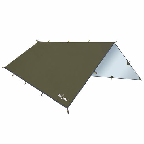 Rainproof Camping Tarp Shelter – Lightweight Waterproof Outdoor Canopy